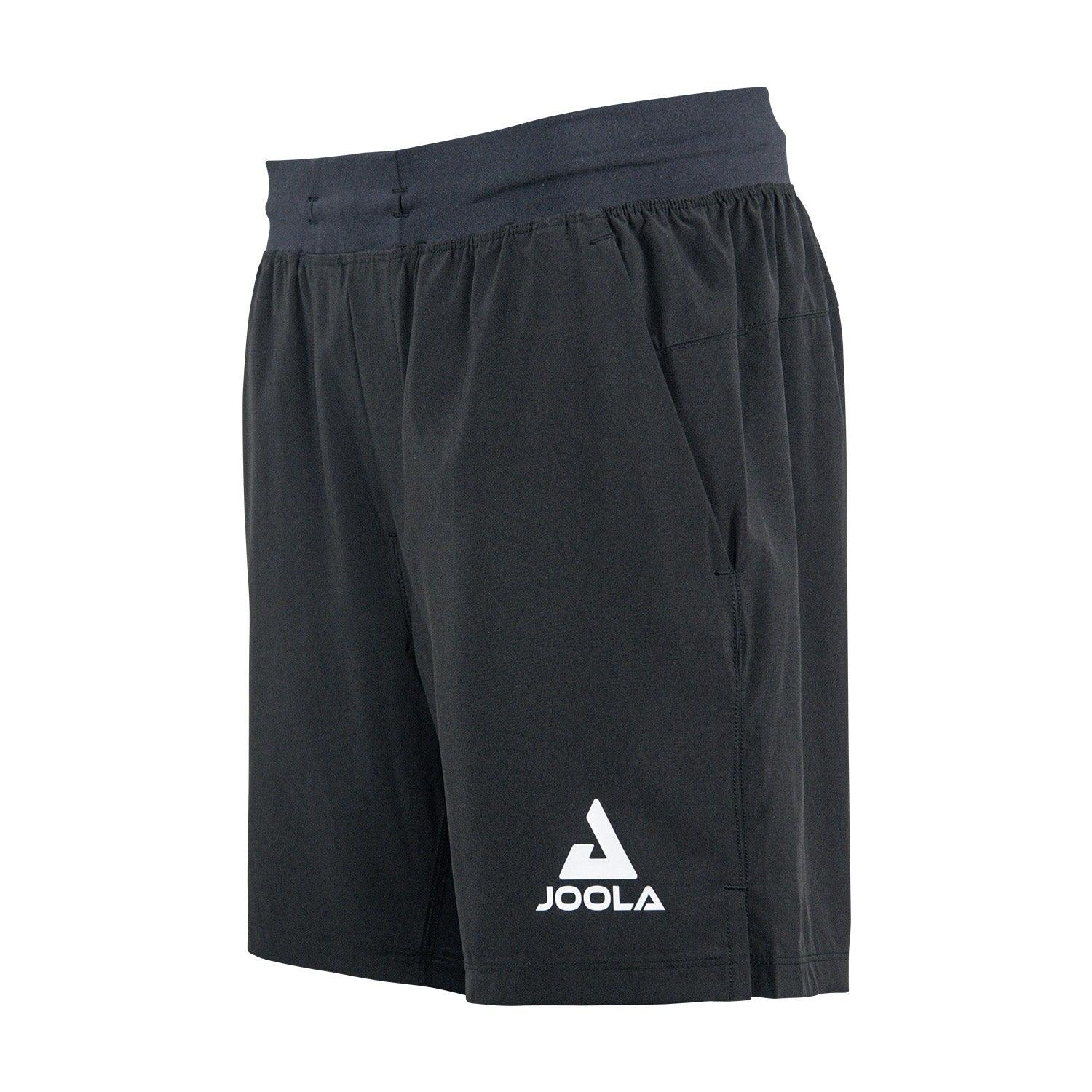 Gesamtansicht des JOOLA Shorts BEN JOHNS FLUID mit Fokus auf das kompakte Design.