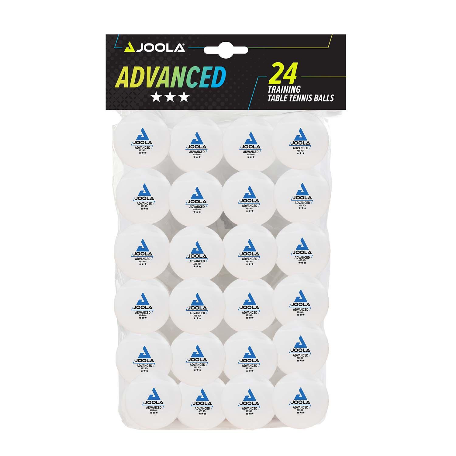 JOOLA Table Tennis Ball ADVANCED Training*** - close-up of the grip area for better control.