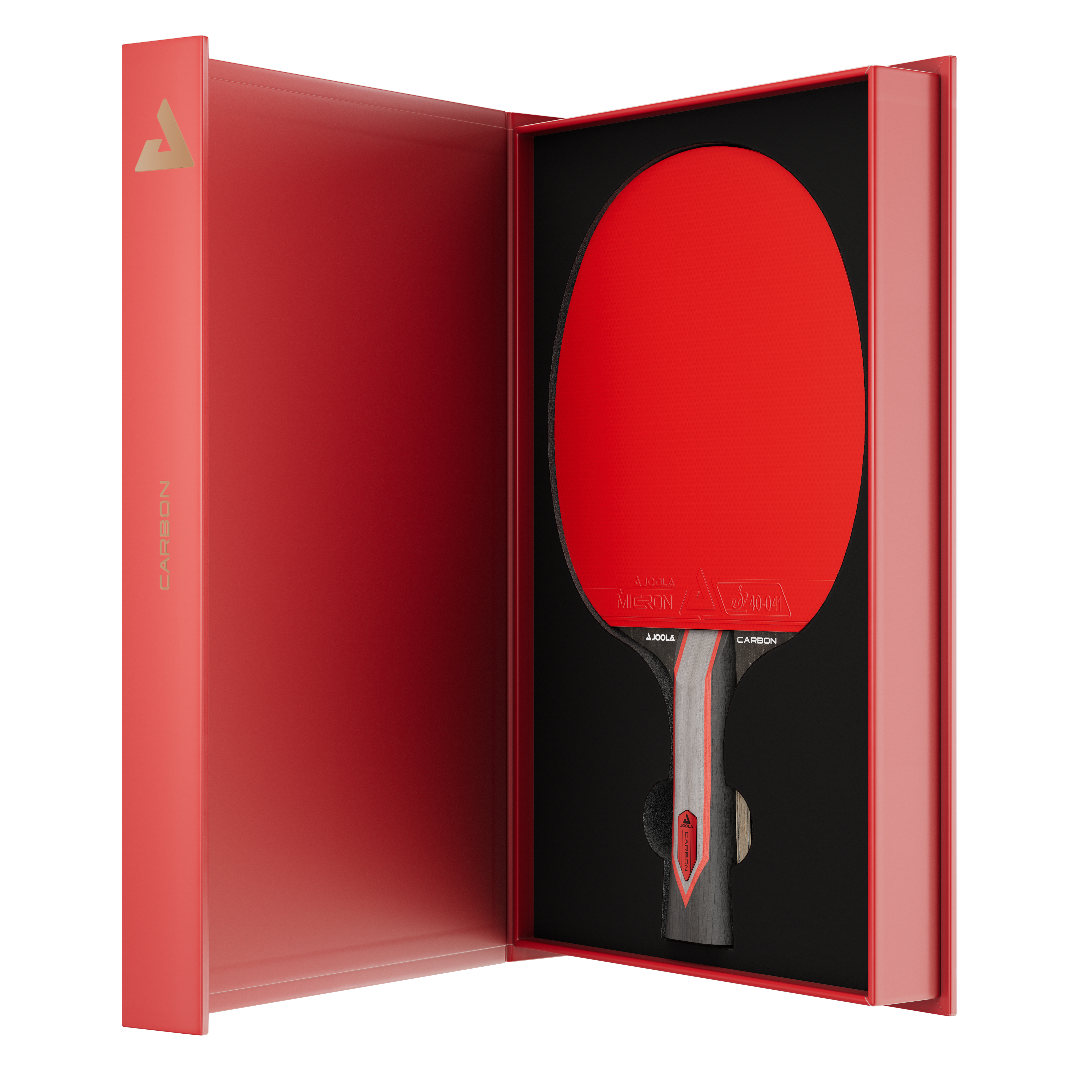 JOOLA Table Tennis Racket Red Carbon Pro