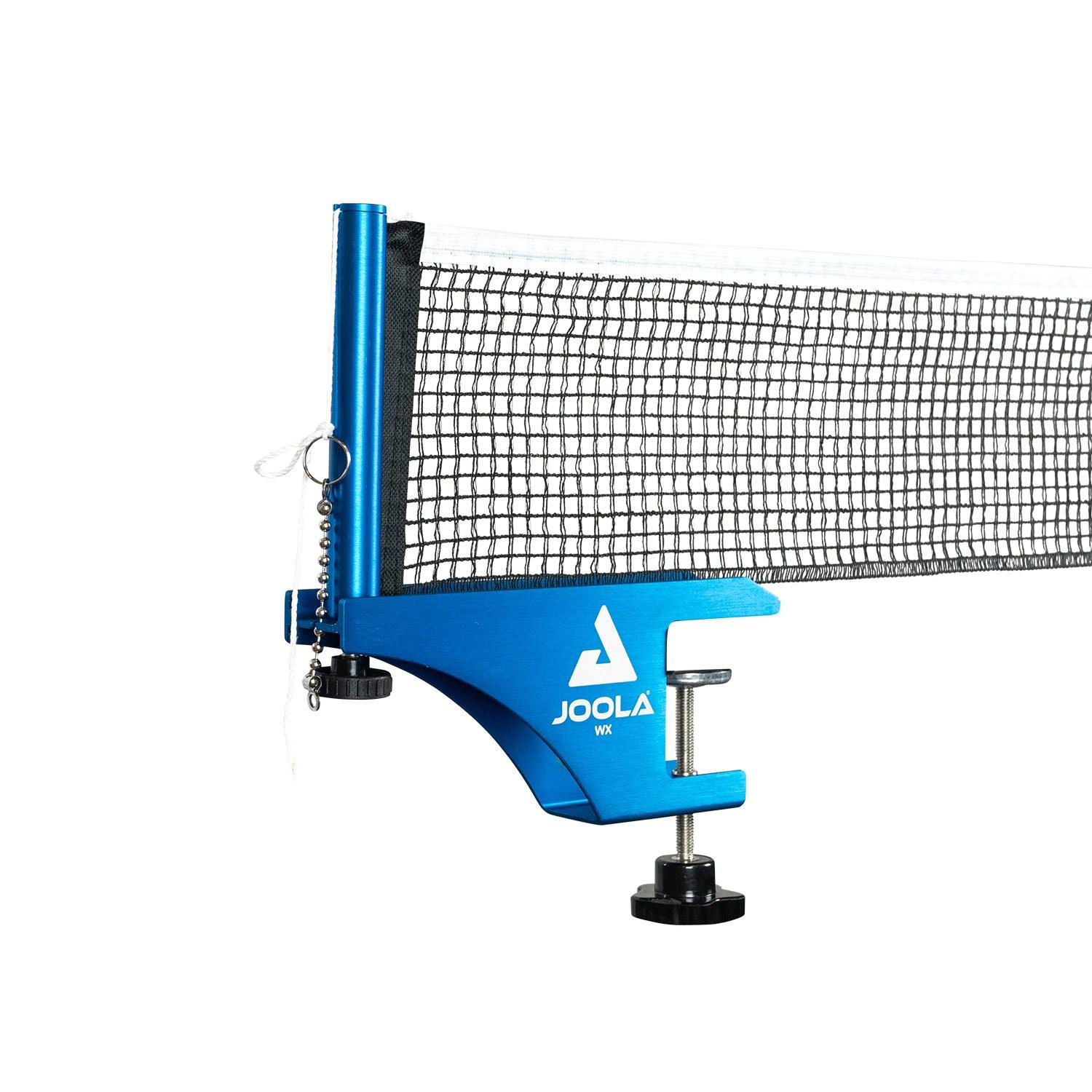 Detailaufnahme des JOOLA NETZ WX ALUMINIUM, zeigt die Oberfläche und Struktur.