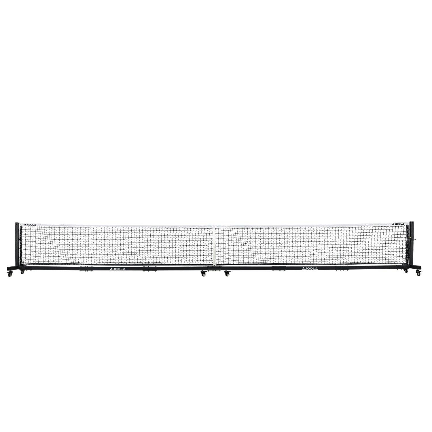 Rückansicht des JOOLA Pro Pickleball Netz, mit Sicht auf die Materialbeschaffenheit.