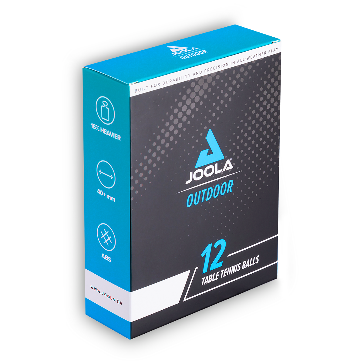 JOOLA Balle de tennis de table Outdoor – Pack de 12