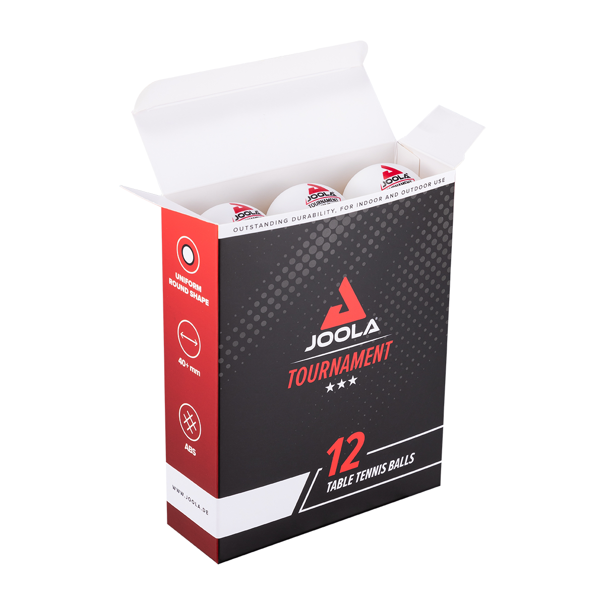 JOOLA balle de tennis de table Tournament*** 40+ pack de 12