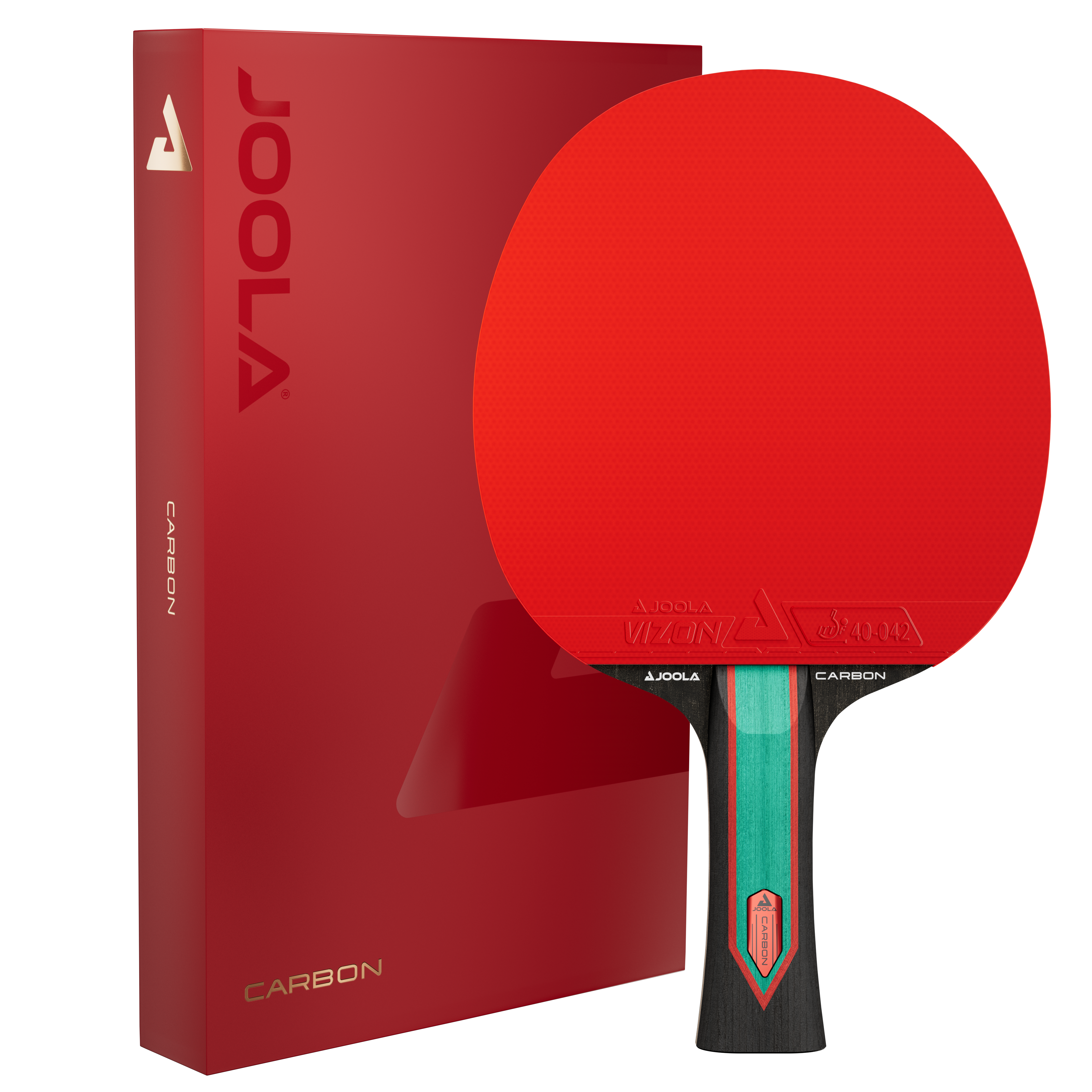 JOOLA Raquette de tennis de table Red Carbon Control
